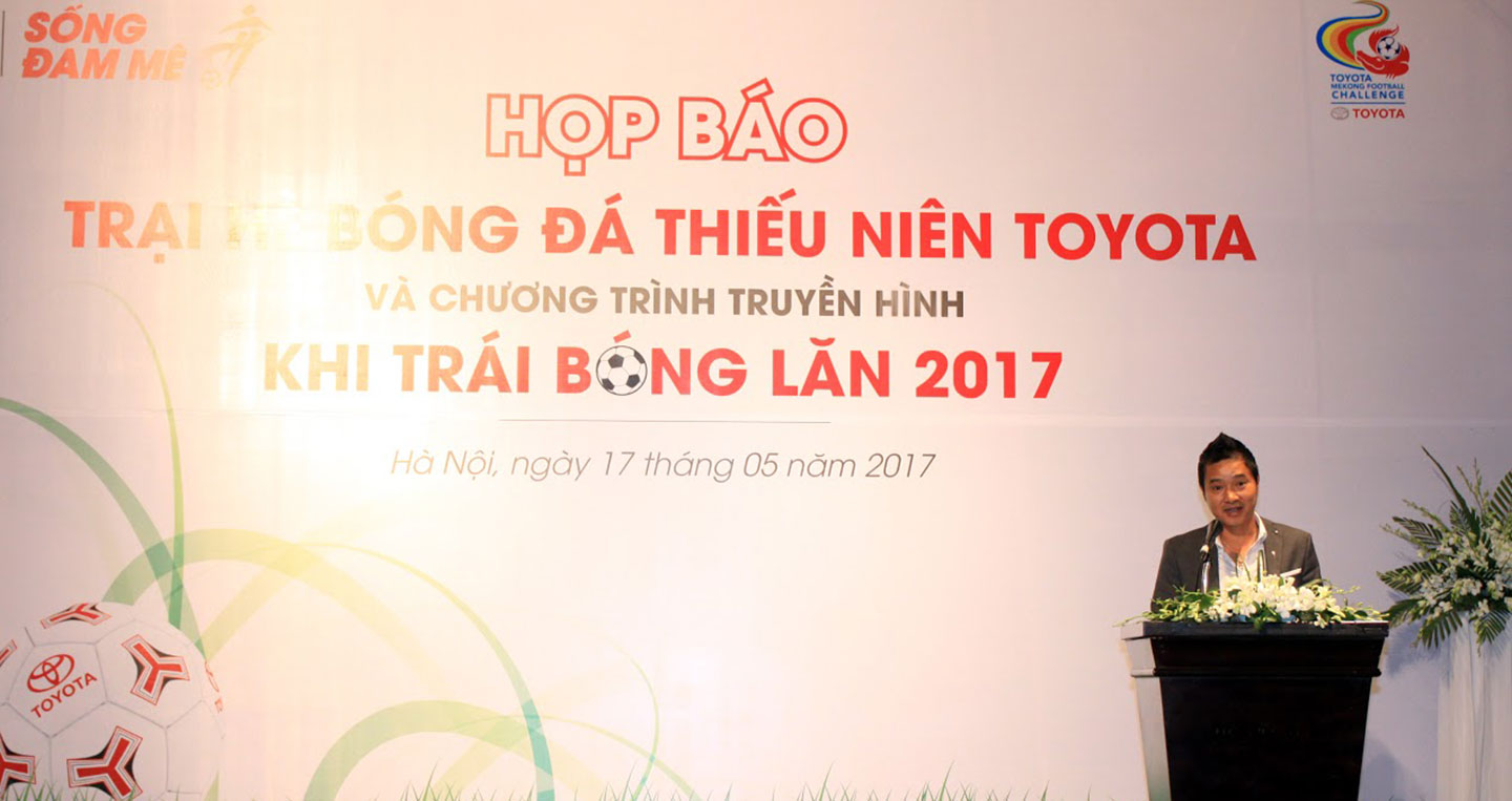 Toyota và mối “lương duyên” với bóng đá Việt 