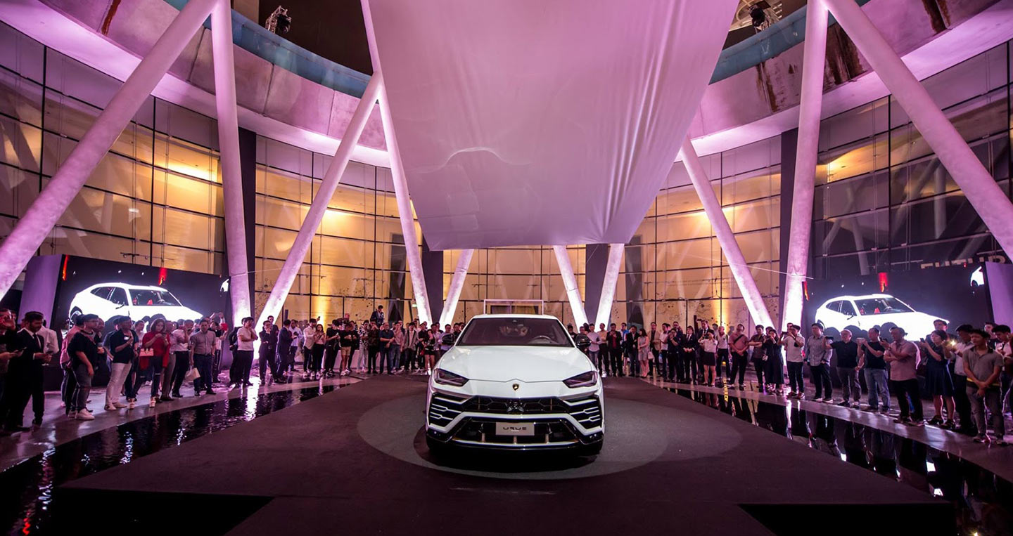 Siêu SUV Lamborghini Urus ra mắt thị trường châu Á 