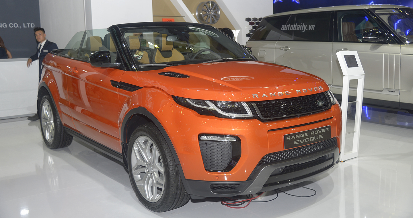 Range Rover Evoque bản mui trần ra mắt tại Việt Nam, giá từ 3,48 tỷ 