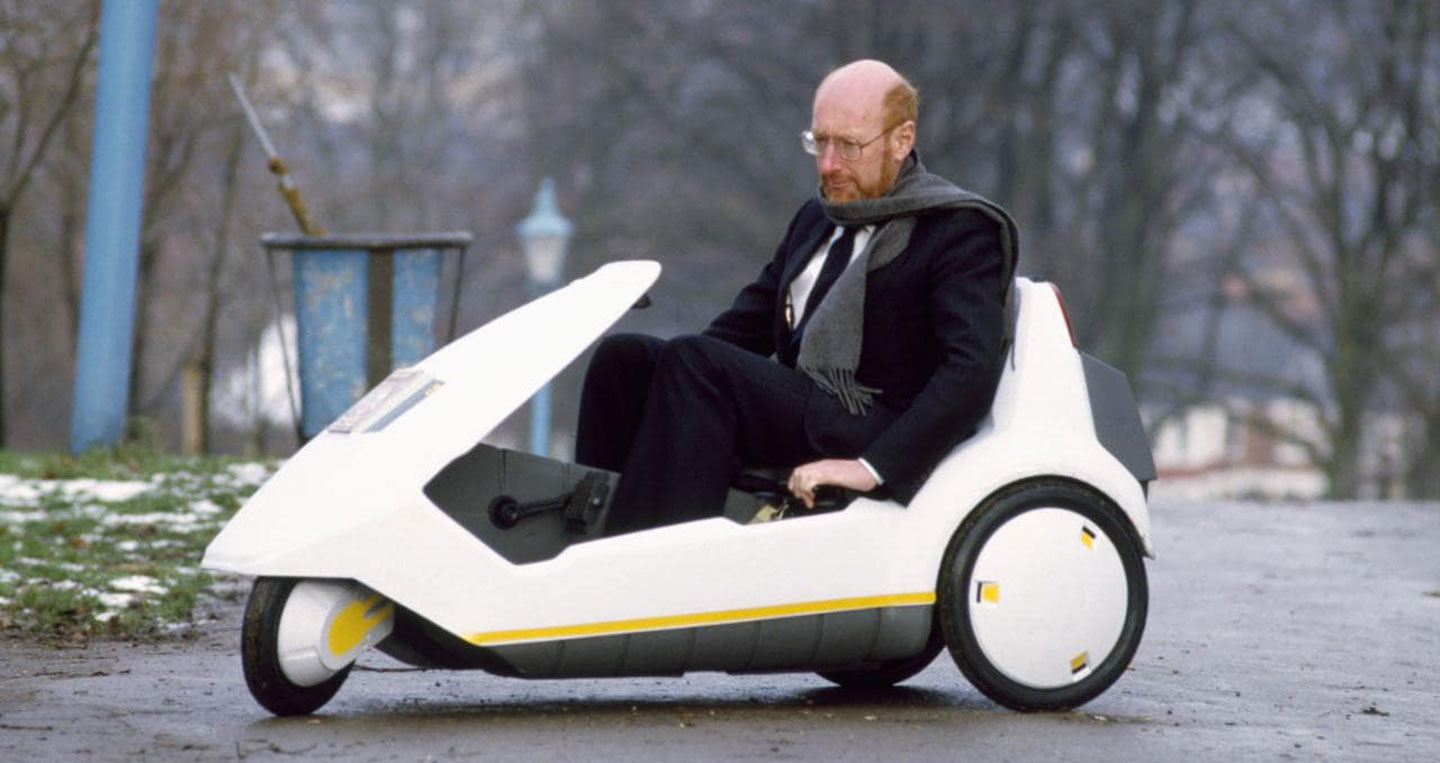 Xe điện 3 bánh “cực độc” - Sinclair C5 