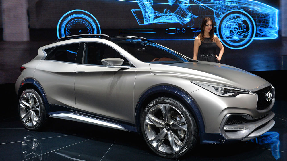 Ảnh thực tế Infiniti QX30 concept 