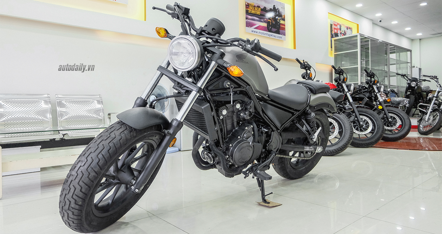 Chi tiết Honda Rebel 500 2017 giá hơn 200 triệu đồng tại Việt Nam 