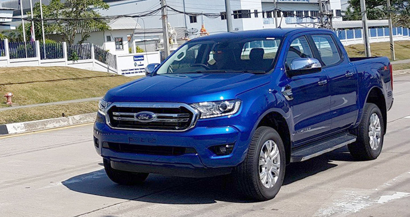 Ford Ranger 2018 bản nâng cấp lộ diện 