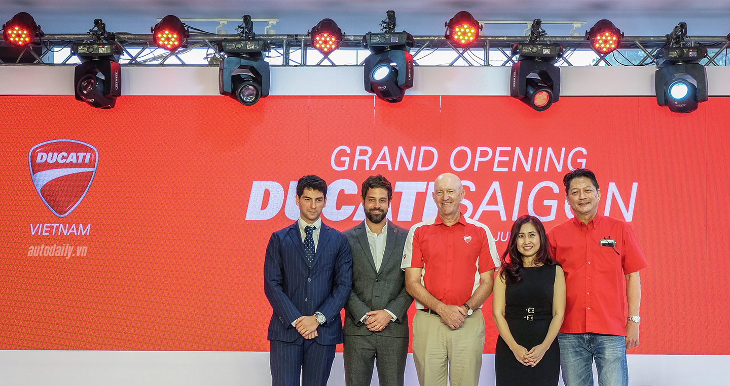 Ducati Việt Nam khai trương showroom đạt chuẩn 3S toàn cầu tại Sài Gòn 