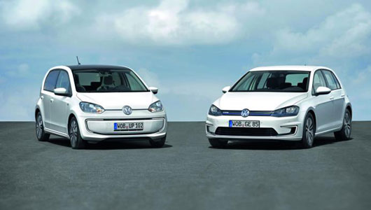 Bộ đôi Volkswagen e-Golf và e-up! chuẩn bị đến Frankfurt 
