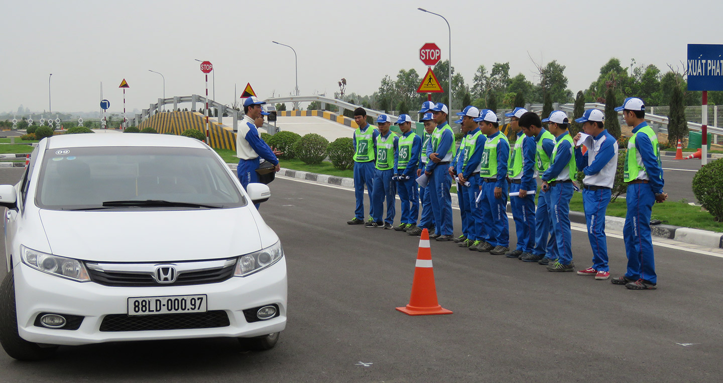 Chuyên gia Honda Nhật Bản đào tạo kỹ năng lái xe an toàn tại Việt Nam 