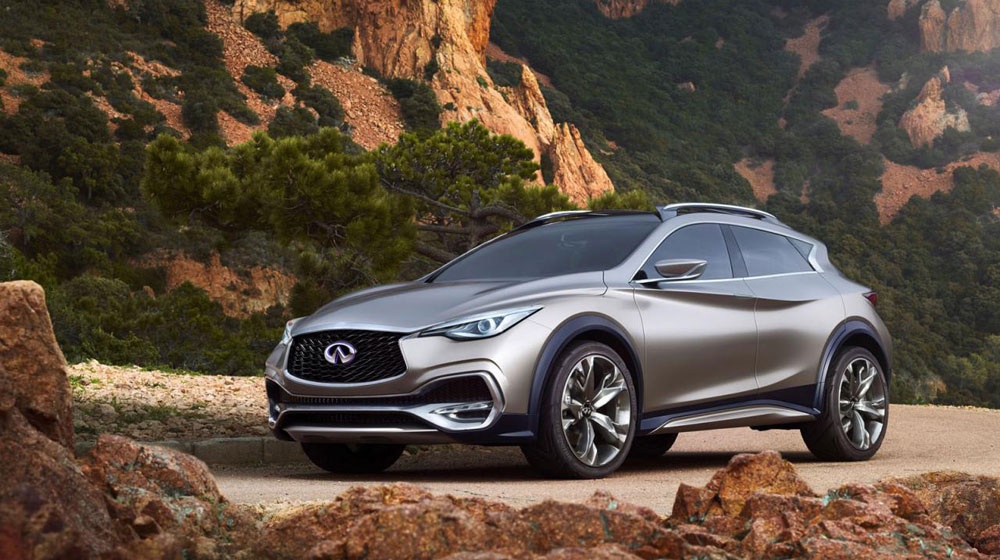 Infiniti QX30 concept: Crossover hạng sang nhỏ gọn tương lai 