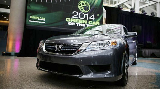 Honda Accord giành giải “Xe xanh của năm 2014” 
